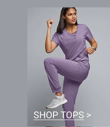 Easy Stretch Scrub Tops