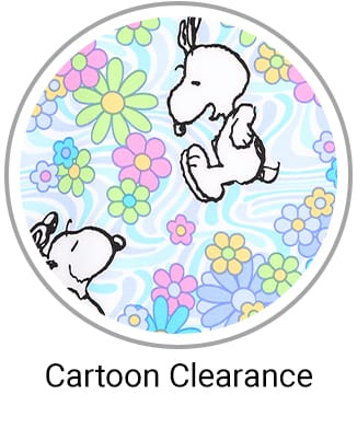 Cartoon Clearance Print Scrubs 