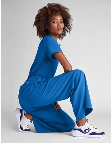 Easy Stretch Hunter Relaxed Fit Wide Leg Scrub Pant