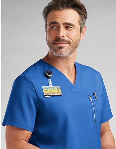 Advantage 5-Pocket V-Neck Air Mes Scrub Top