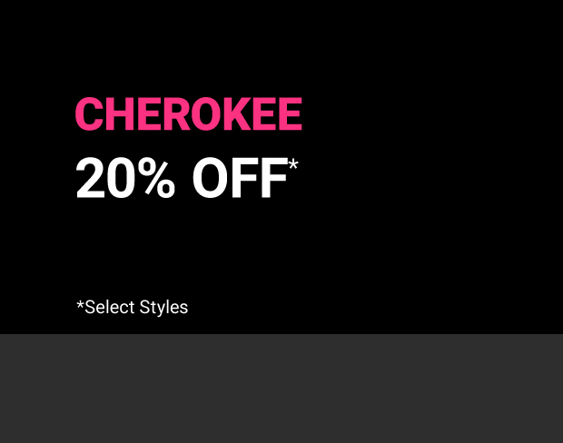 Save on Cherokee Scrubs