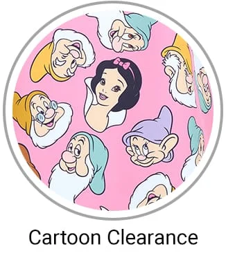 Cartoon Clearance Print Scrubs 