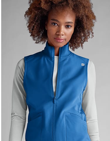 ReSurge Ebro Zip Front Stand Scrub Vest