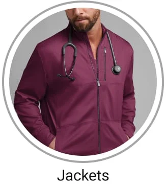 Men’s Scrub Jackets 