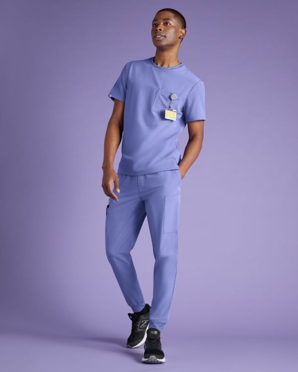 ceil blue scrubs for men