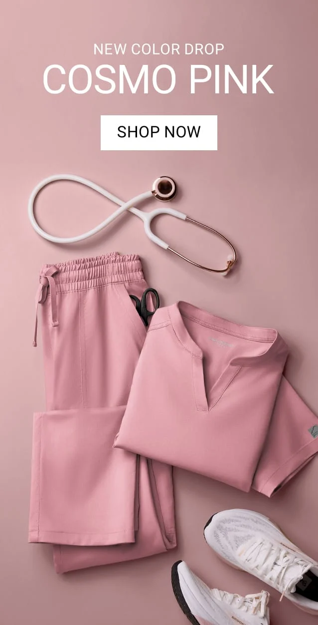 Cosmo Pink Scrub Collection