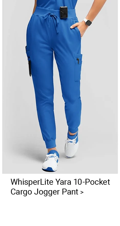 WhisperLite Yara Scrub Jogger Pants 