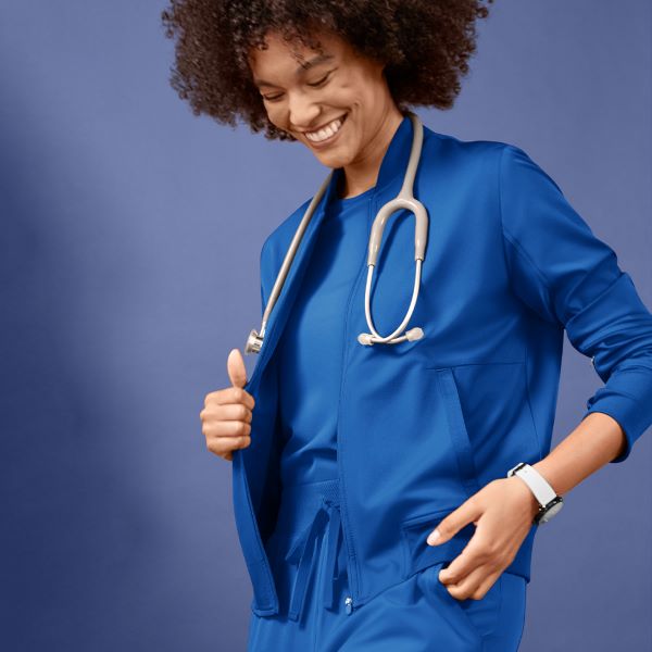 nursing scrub jacket