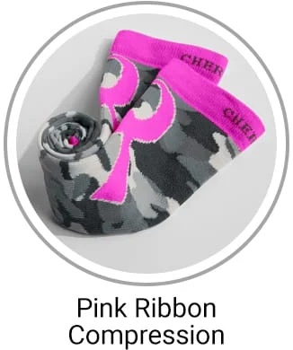 Pink Compression Socks