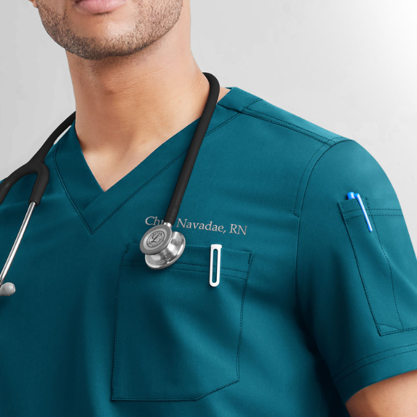 scrubs embroidery