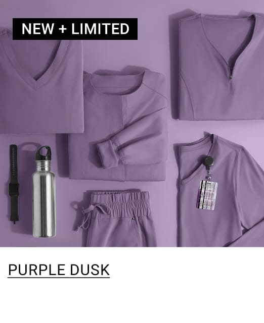 Purple Dusk Color Scrubs