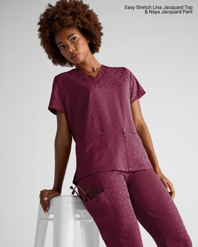 jacquard scrubs