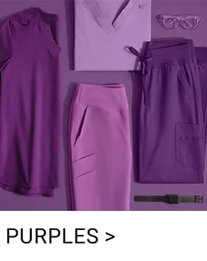 Purple Color Scrubs
