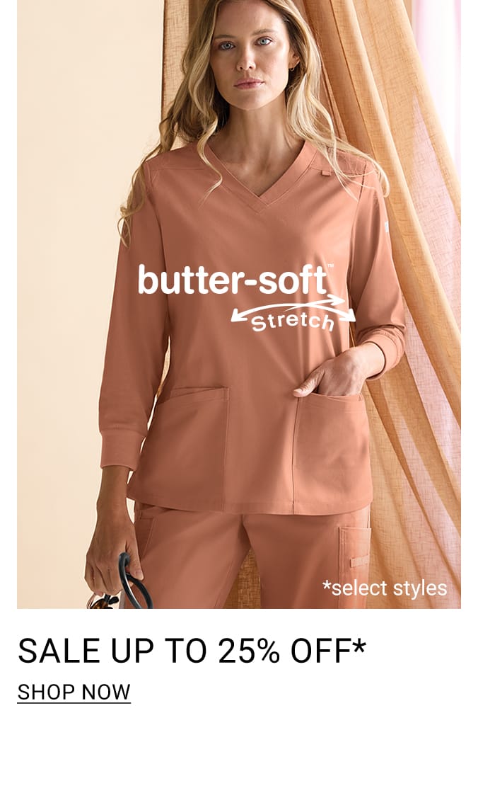 Butter-Soft Stretch Scrubs on Sale