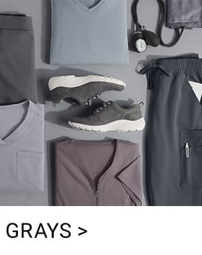 Gray Color Scrubs