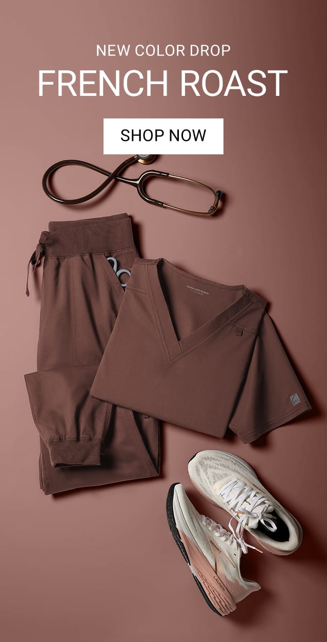 French Roast Color Scrubs