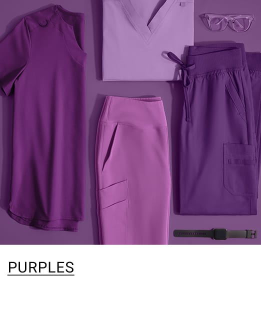 Purple Color Scrubs 