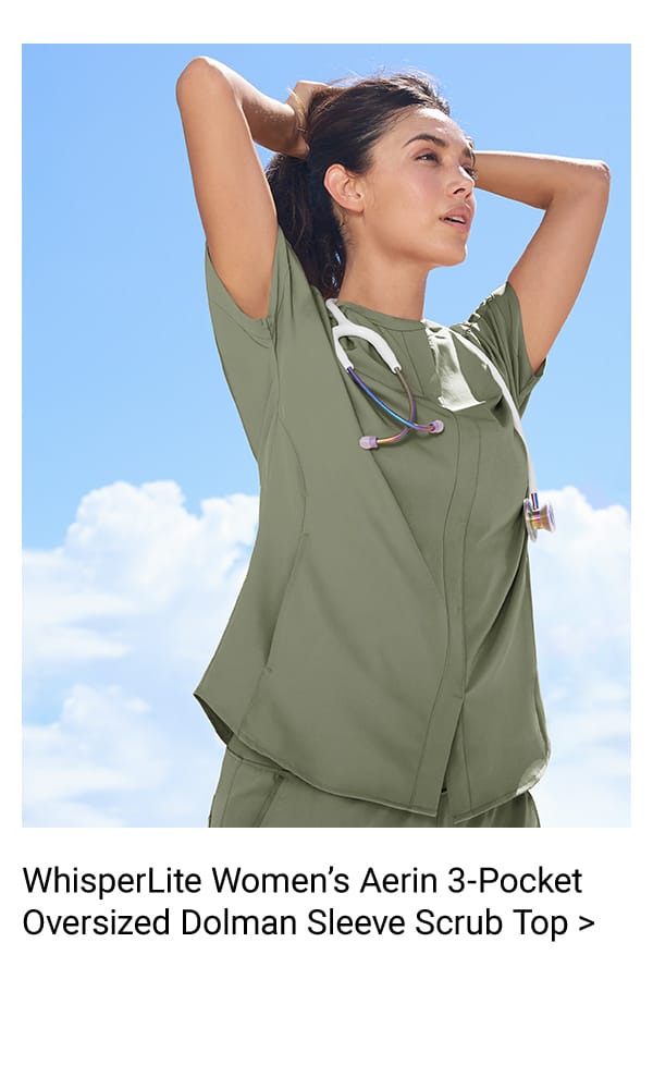 WhisperLite Aerin Scrub Top