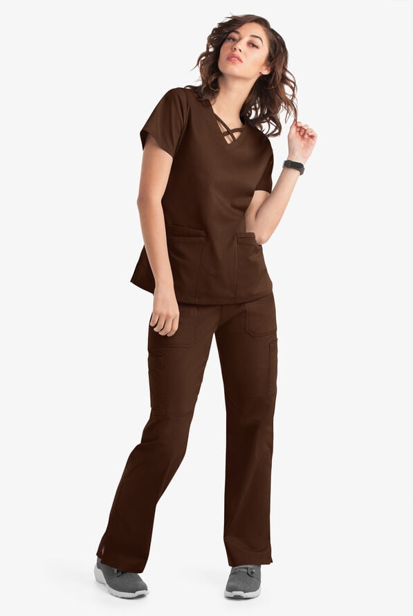Brown Scrubs