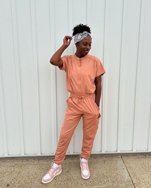 fall color scrubs