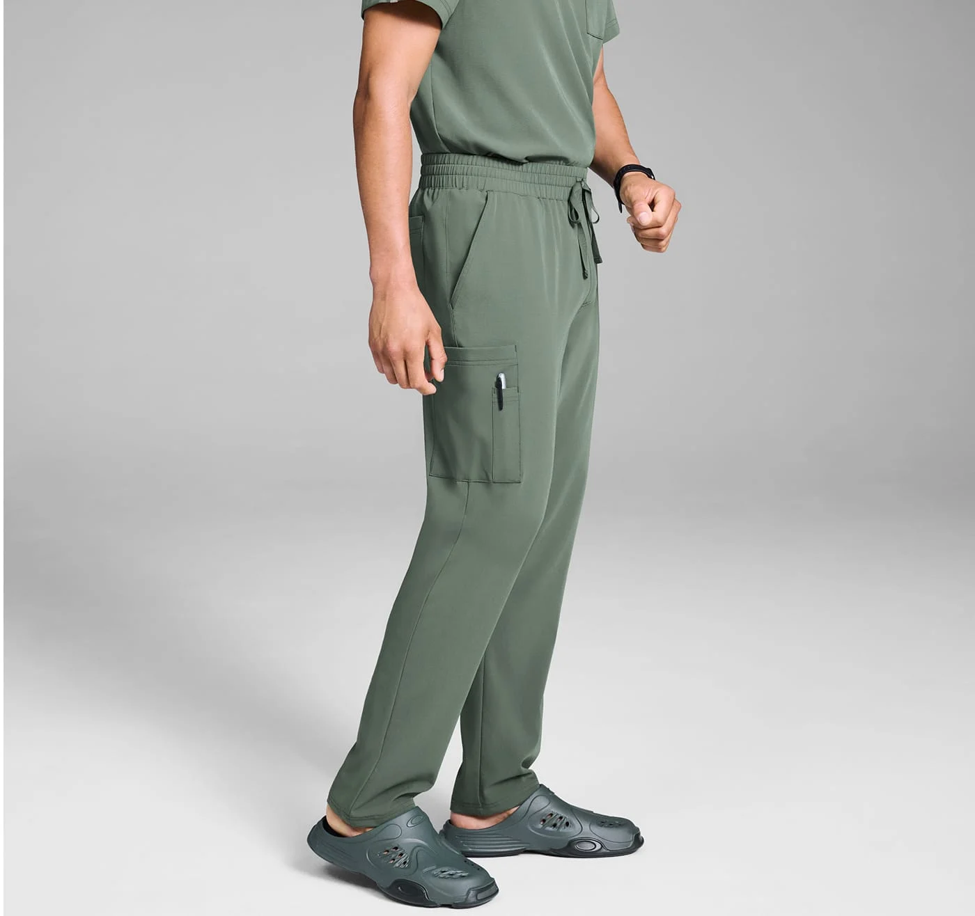 Hypothesis S-R Shift Ready Men’s 8-Pocket Straight Leg Cargo Scrub Pant