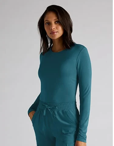 Easy Stretch Cate Long Sleeve Knit Underscrub