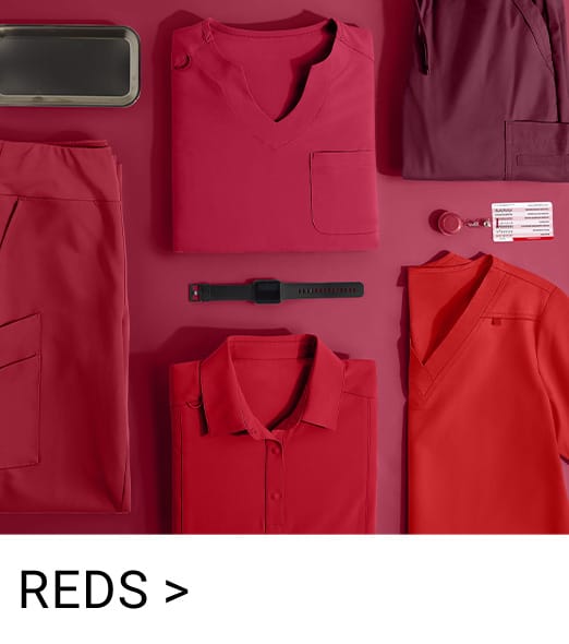 Red Color Scrubs