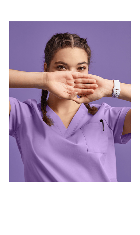Butter-Soft Stretch Scrub Tops