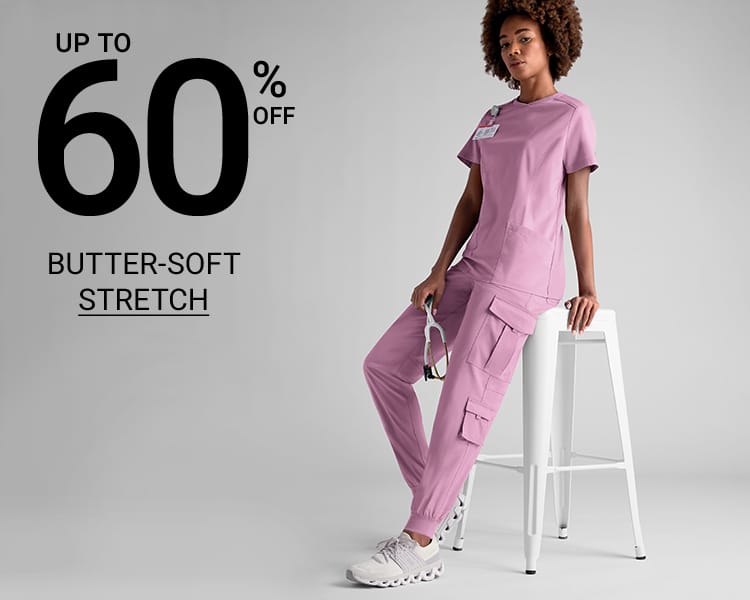 Butter-Soft Stretch Scrubs on Sale