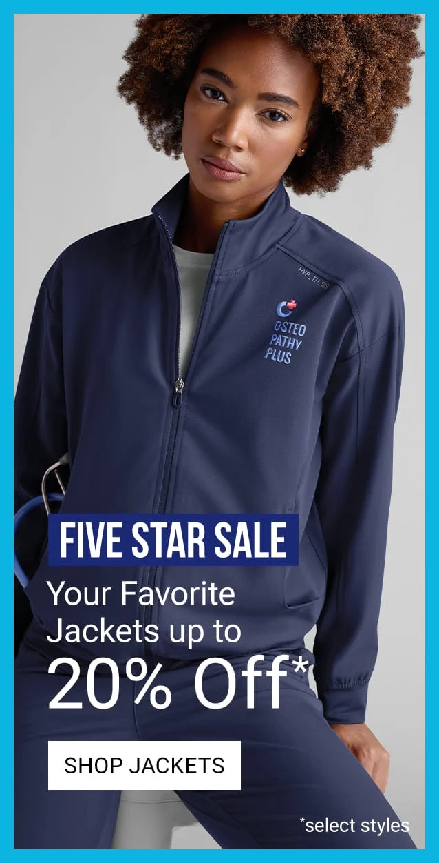 Scrub Jackets on Sale 