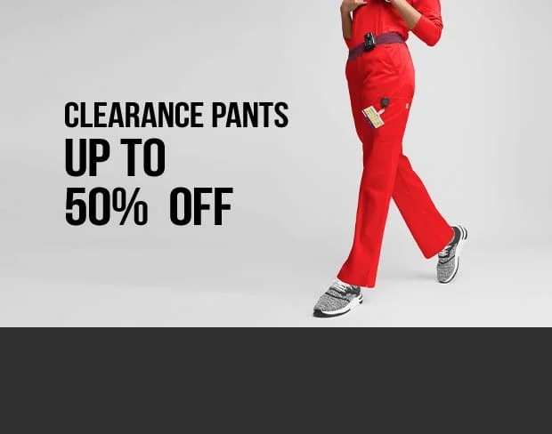 Save on Clearance Scrub Pants