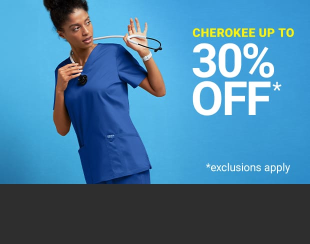 Save on Cherokee scrubs