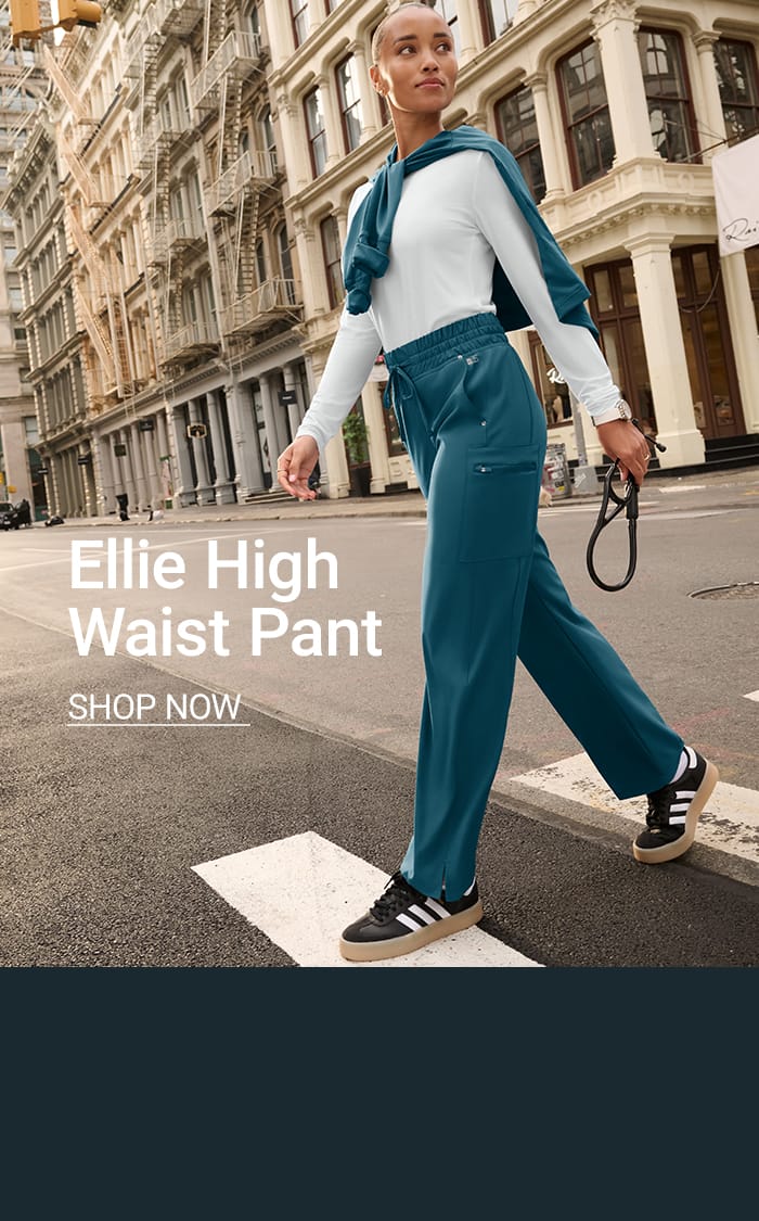 Easy Stretch Ellie High Waist Scrub Pants