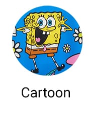 Cartoon Print Scrubs