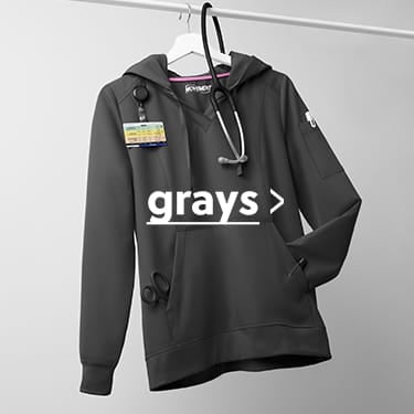 Gray Color Family Scrubs