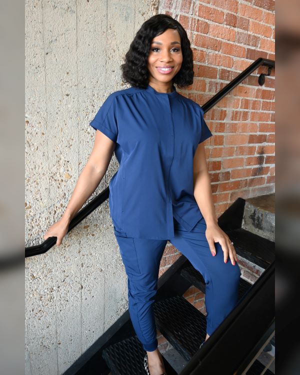 Untucked Scrubs