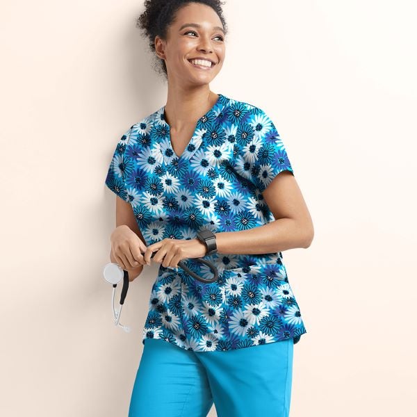 floral print top