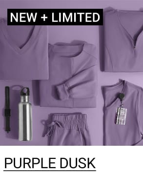 Purple Dusk Color Scrubs