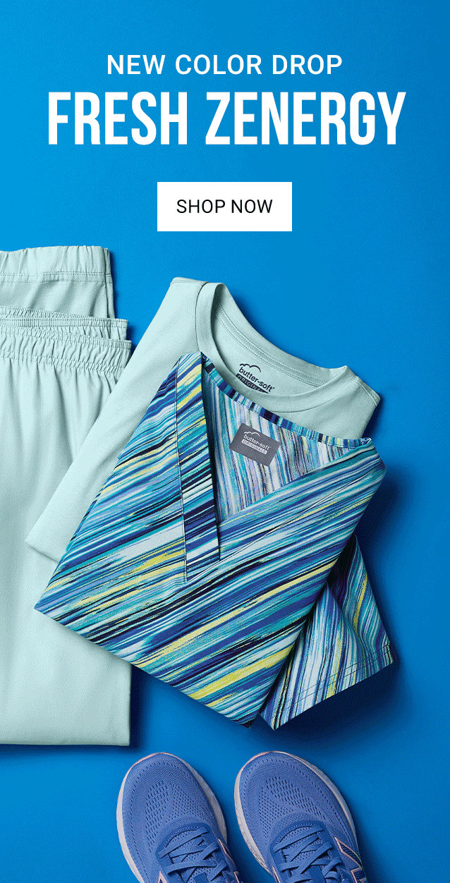 Fresh Zenergy Print Color Scrubs