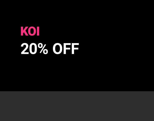 Save on koi scrubs
