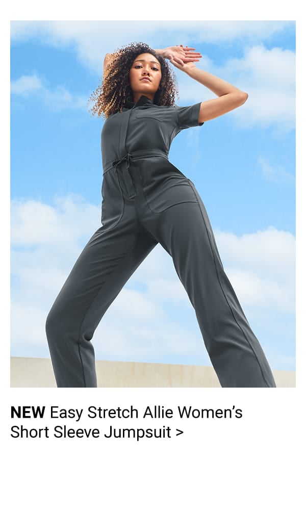 Easy Stretch Allie Scrub Jumpsuit