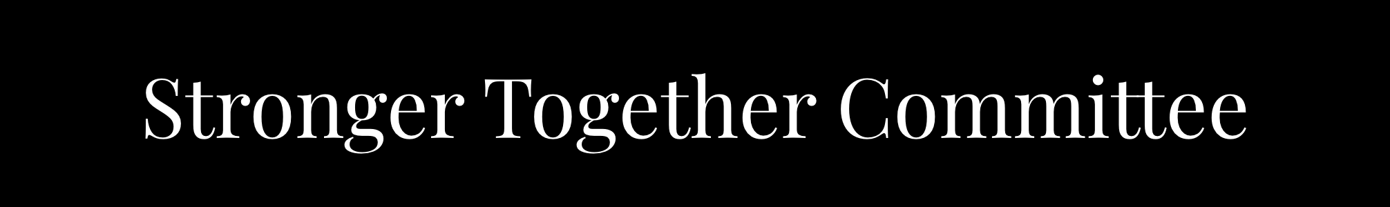 Stronger Together Committee