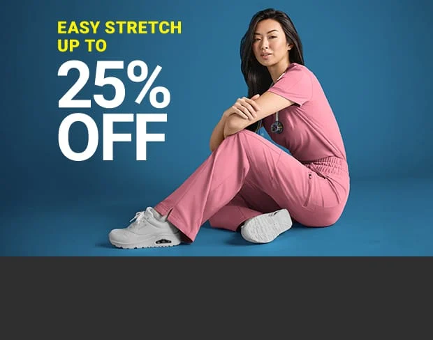 Save on Easy Stretch Scrubs