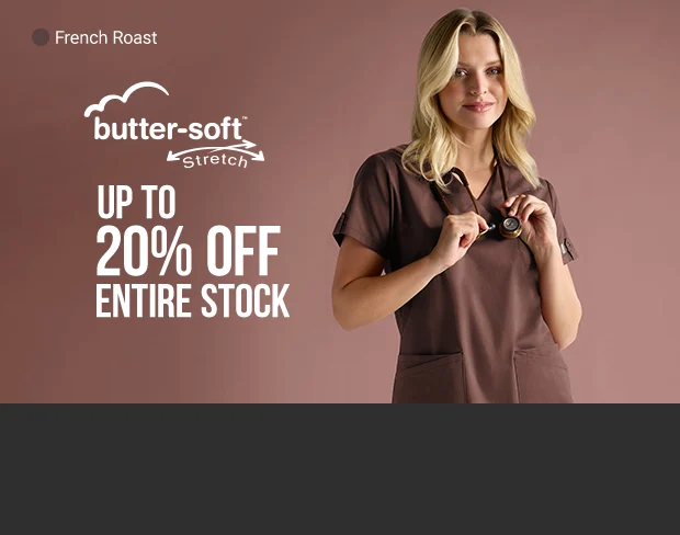 Save on Butter-Soft Stretch Scrubs