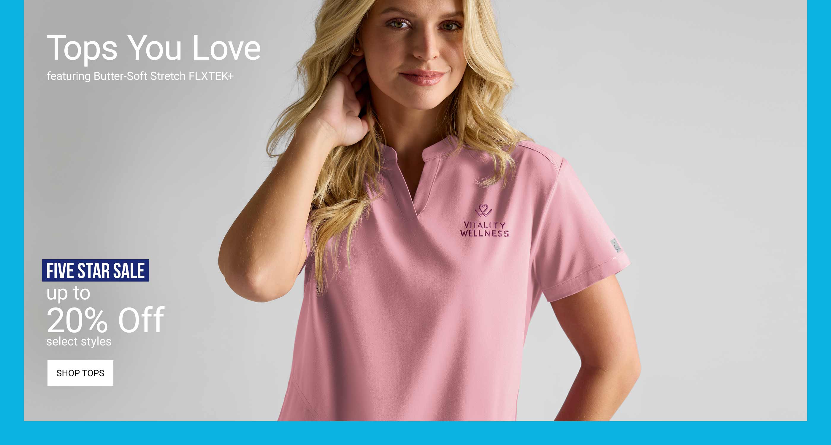 Scrub Tops on Sale