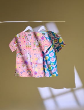 Spring Printed Scrubs