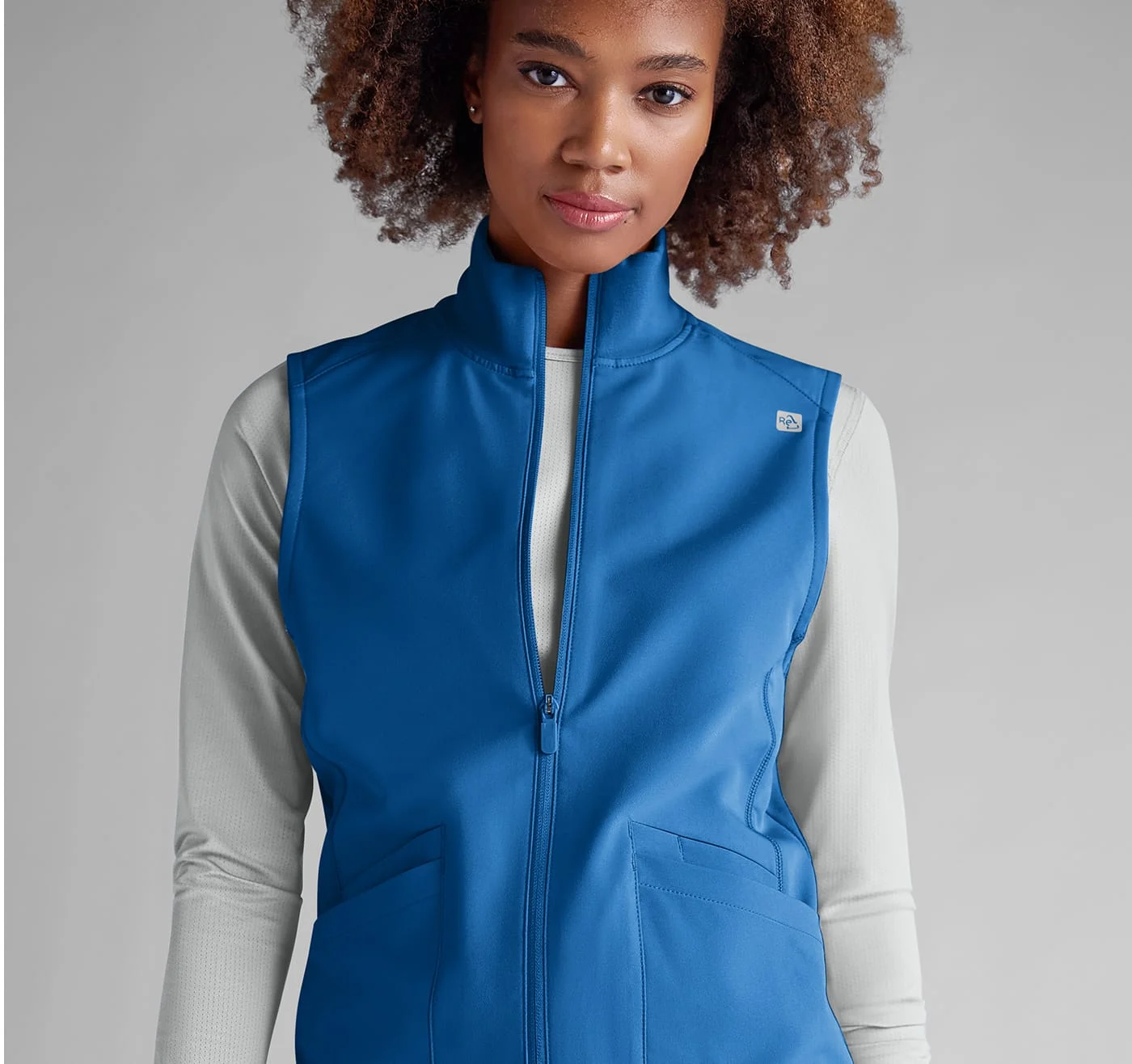 ReSurge Ebro Zip Front Stand Scrub Vest