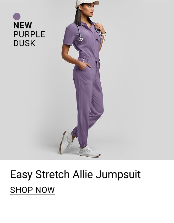 Easy Stretch Allie Scrub Jumpsuit