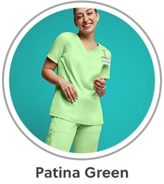 Patina Green Scrubs