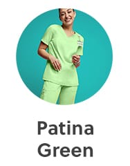 Patina Green Scrubs